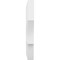 Ekena Millwork Capistrano Architectural Grade PVC Running Trim, 6"H x 5/8"P x 48"L RUNP06X0625X48CPS - alternate 5